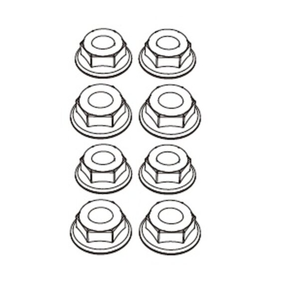 4mm Mutter 8ST