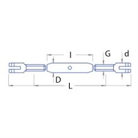 Wantenspanner M2x18mm (2Stk)