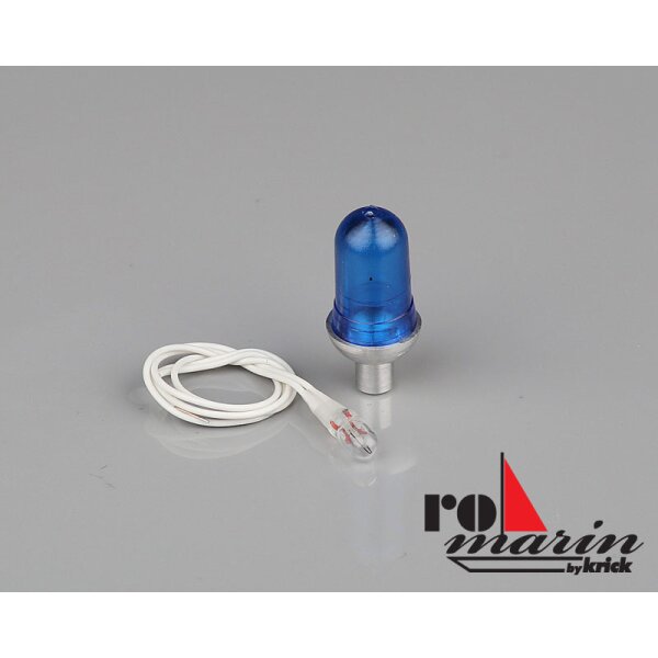 Blaulicht mit Miniaturglühlampe 6 V