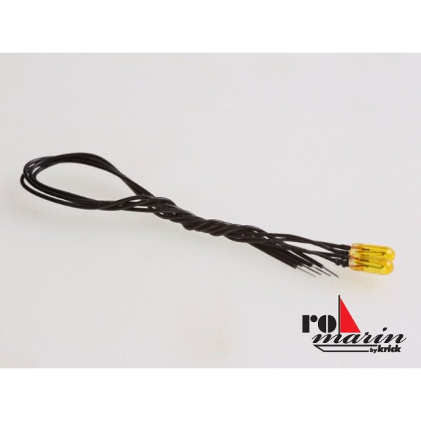 Glühlampen gelb 6V D2,3 mm (VE2)