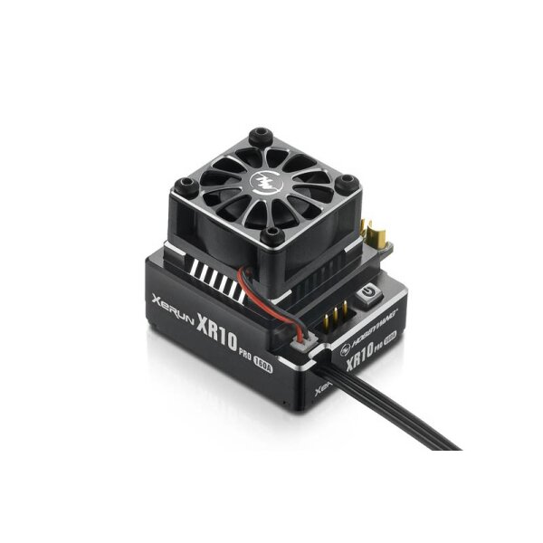Xerun XR10 Pro Brushless Regler Schwarz 160A, 2-3s LiPo