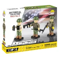 33 PCS HC WWII /2058/ D-DAY 6 JUN 1944