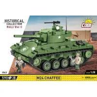 590 PCS HC WWII /2543/ M24 CHAFFEE
