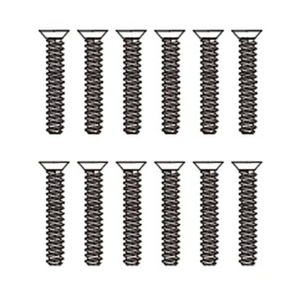 Schrauben 2,6x12,5 mm