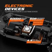 UDI R/C UD1204 GLEAM Pro 1/12 4WD Brushless Buggy Pink