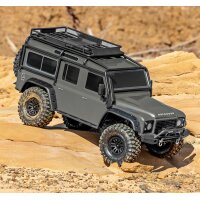 TRX-4 Land Rover Defender Clipless Silver RTR