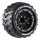 Tires & Wheels MT-CYCLONE 1/10 MAXX Soft MFT (Removable 12, 14 & 17mm Hex) (2)
