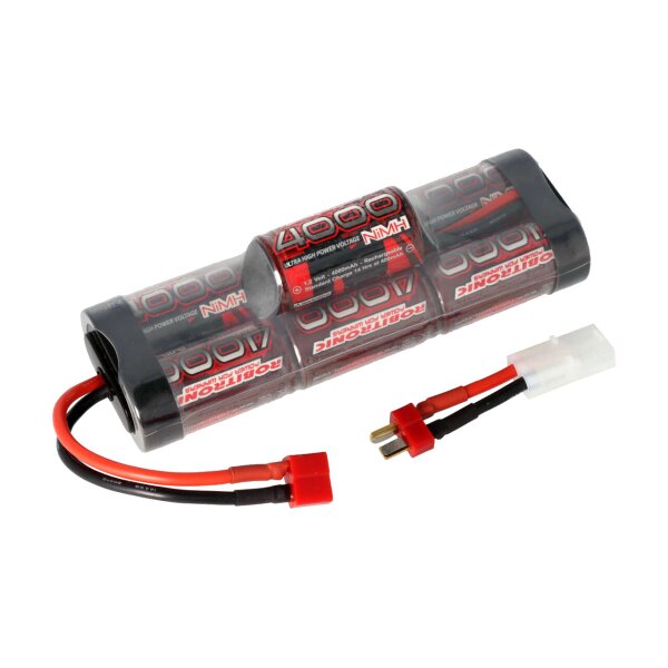 NiMH Akku 4000mAh 8,4V Hump Pack T-Stecker & Tamiya