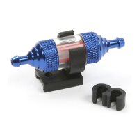 Treibstoffilter Transparent Blau