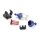 Treibstoffilter Transparent Blau