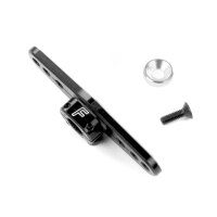 Aluminium Servo Arm 25 Zähne doppel (leicht) Schwarz