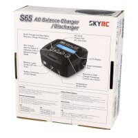 S65 AC Ladegerät LiPo 2-4s 6A 65W Entladen 2A 10W